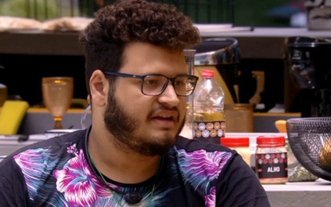 Imagem de Victor Hugo Teixeira no confinamento do BBB20