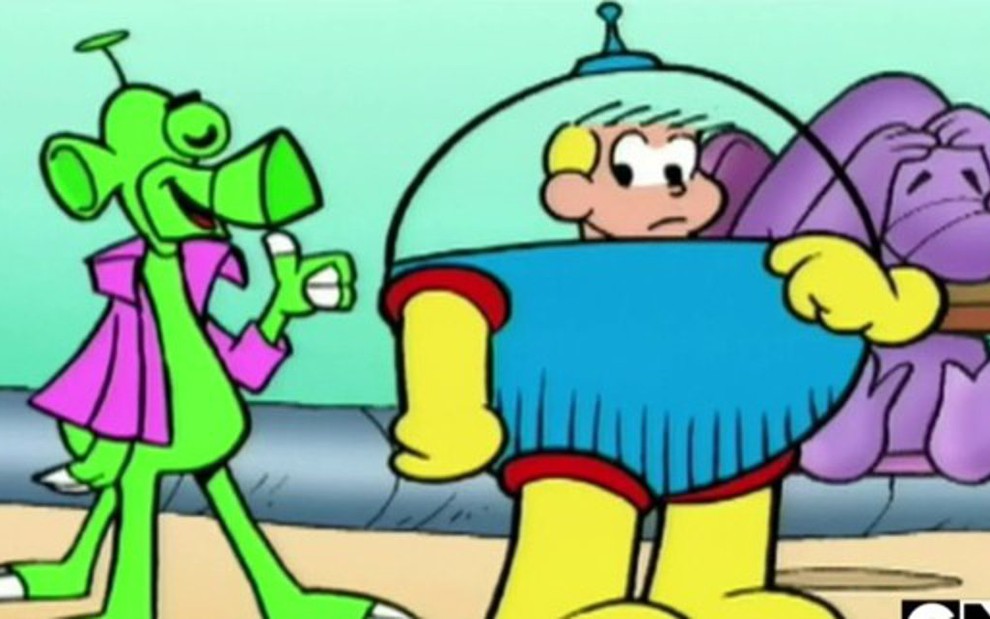 O Astronauta já estrelou algumas animações curtas clássicas, exibidas no Cartoon Network - Reprodução/Cartoon Network
