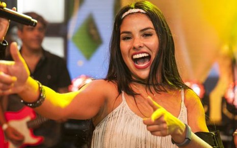 Munik Nunes comemora sua vitória no BBB 16: prêmio dela sofreu grande desvalorização - Pedro Curi/TV Globo