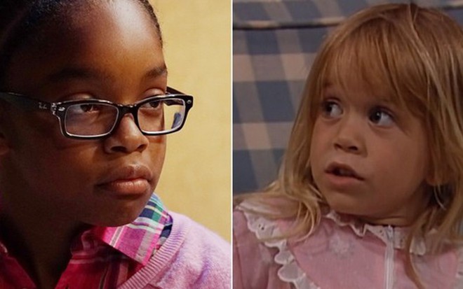 Marsai Martin em Blackish e Mary-Kate/Ashley Olsen em Full House; crianças pestinhas e fofas nas séries  - Divulgação/Reprodução/ABC