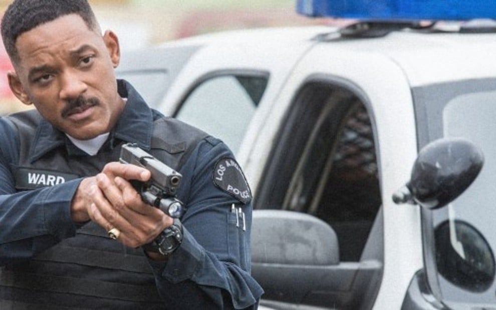 Um dos atores mais lucrativos do cinema, Will Smith estreia na Netflix como policial racista - Fotos: Matt Kennedy/Netflix