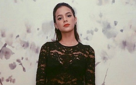 Bruna Marquezine em foto postada no Instagram ontem (23), antes de participar de evento - Reprodução/Instagram