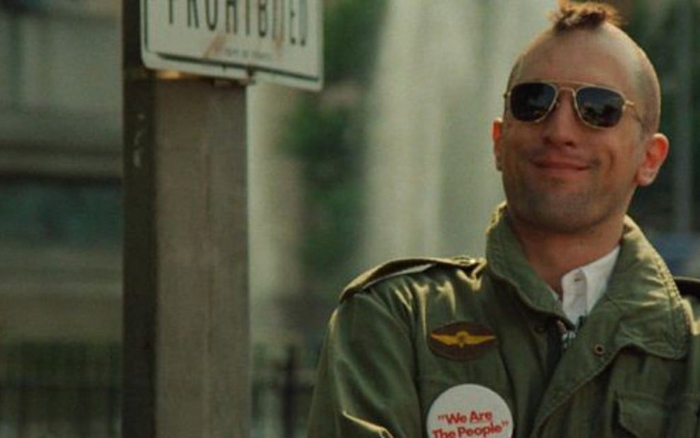 Robert De Niro interpretou o veterano de guerra Travis Bickle no clássico de Martin Scorsese - Fotos: Divulgação