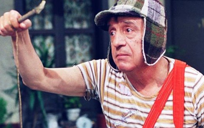Roberto Gómez Bolaños como Chaves, que volta à grade do SBT após fracasso de policial - Divulgação