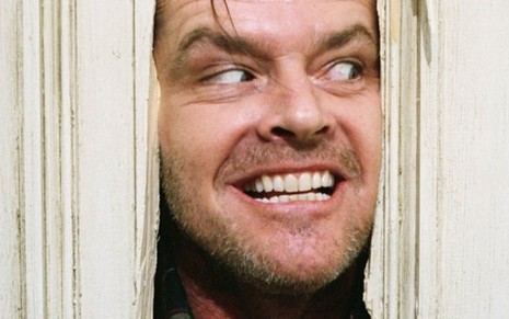 Jack Nicholson em cena célebre do terror O Iluminado: encerre o ano com clássicos em dia - Fotos: Divulgação