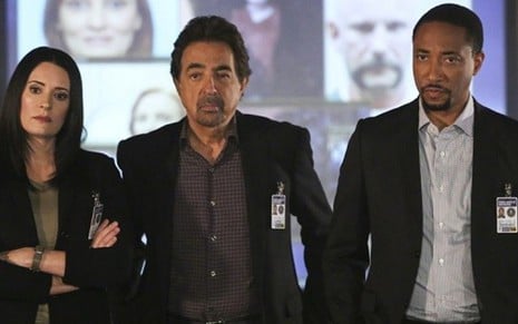 Paget Brewster, Joe Mantegna e Damon Gupton na 12ª temporada de Criminal Minds - Divulgação/CBS