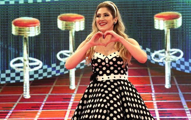 Dani Calabressa superou problema de saúde e garantiu uma vaga na segunda fase da Dança dos Famosos - ALINE TUFFENGDJIAN/GLOBO