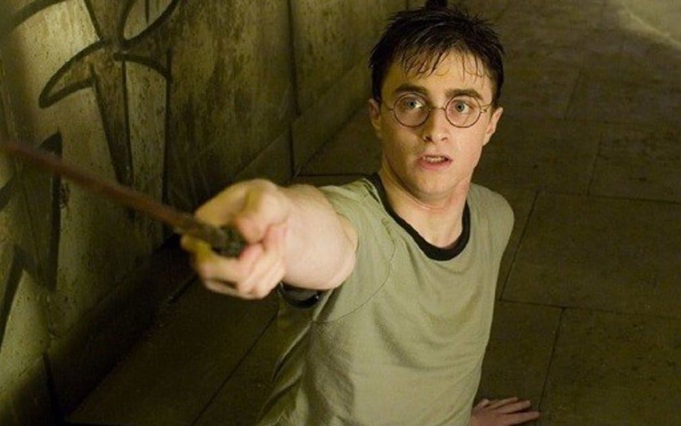 O ator Daniel Radcliffe em cena do filme Harry Potter e a Ordem da Fênix - Fotos Divulgação/Warner Bros.