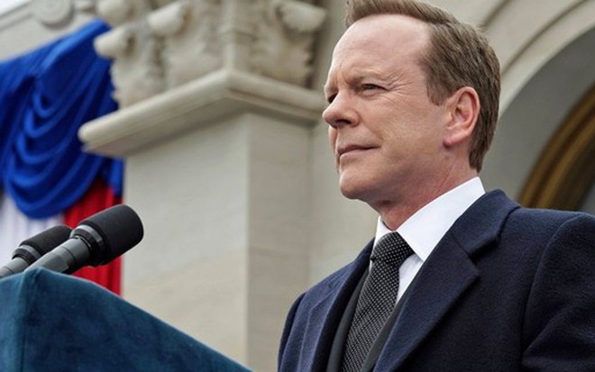 Kiefer Sutherland em Designated Survivor; série exibida pela Netflix não passou da 2ª temporada - Divulgação/ABC