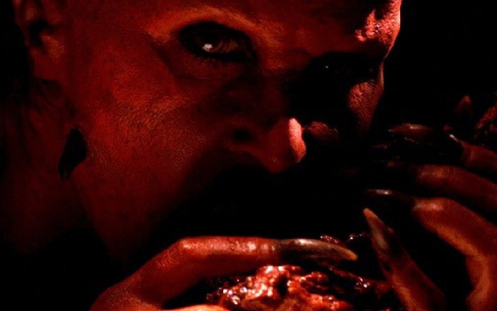 Demônio nazista se alimenta de carne humana no longa-metragem A Rocha do Diabo - Divulgação