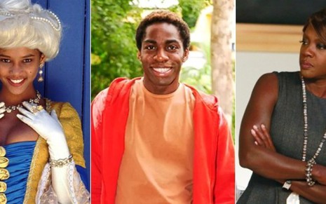 Taís Araújo, Lázaro Ramos e Viola Davis: atores conscientes da luta dos negros na televisão - Fotos: Divulgação