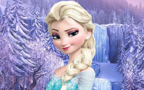 A personagem Elsa na animação Frozen - Uma Aventura Congelante, de 2013 - Divulgação/Disney