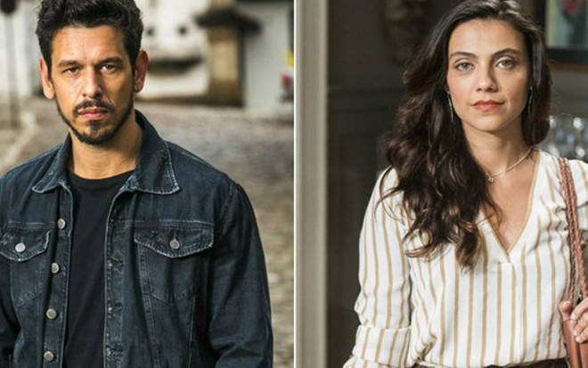 Alain (João Vicente de Castro) terminará a novela das seis da Globo com Letícia (Letícia Persiles) - Reprodução/TV Globo