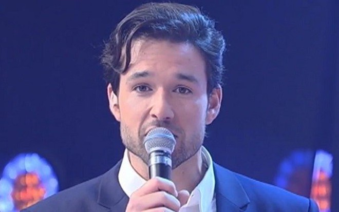 Sérgio Marone no especial Família Record: ele está treinando para o Hoje em Dia - Reprodução/Record