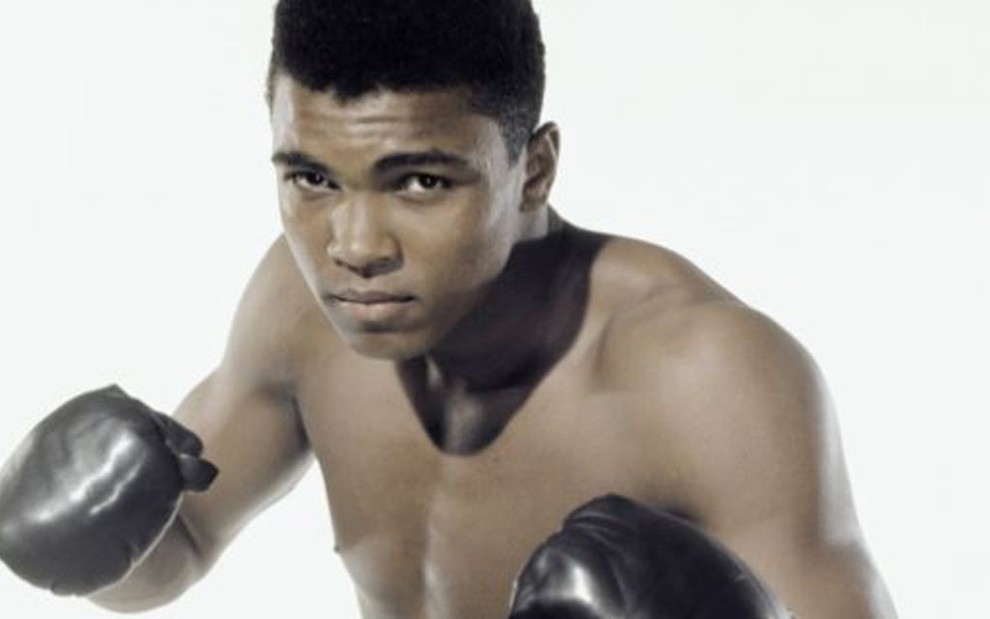 Muhammad Ali em foto de arquivo: boxeador foi considerado o maior esportista do século 20 - Reprodução/WBC