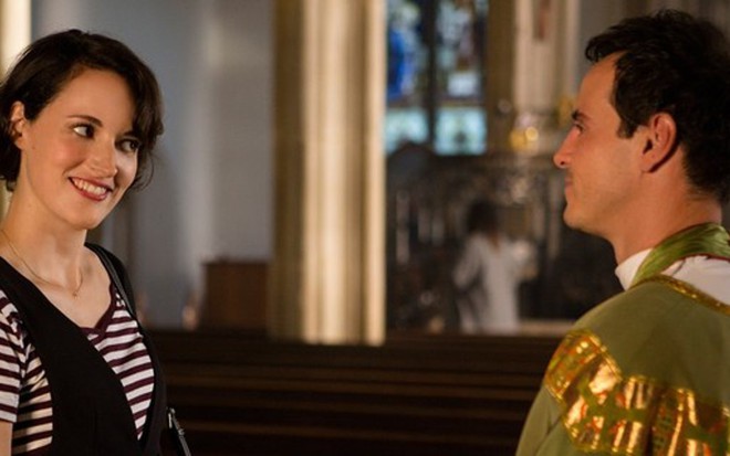 Phoebe Waller-Bridge com Andrew Scott na segunda temporada de Fleabag; série retorna à Amazon - Divulgação/BBC