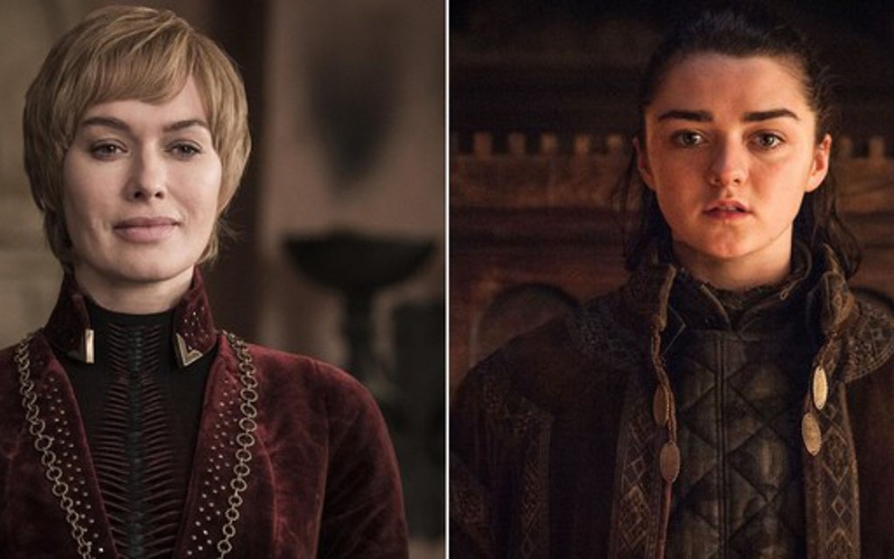 As atrizes Lena Headey e Maisie Williams em Game of Thrones; elas estão com novos projetos na TV - Divulgação/HBO