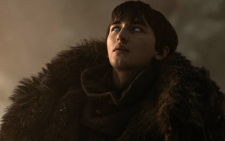Isaac Hempstead-Wright na oitava e última temporada de Game of Thrones; série é franca favorita ao Emmy - Divulgação/HBO