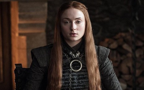 Sophie Turner na sétima temporada de Game of Thrones; drama da HBO irá terminar neste ano - Divulgação/HBO