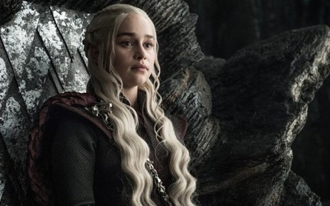 Daenerys Targaryen (Emilia Clarke) em cena da sétima temporada de Game of Thrones - Divulgação/HBO