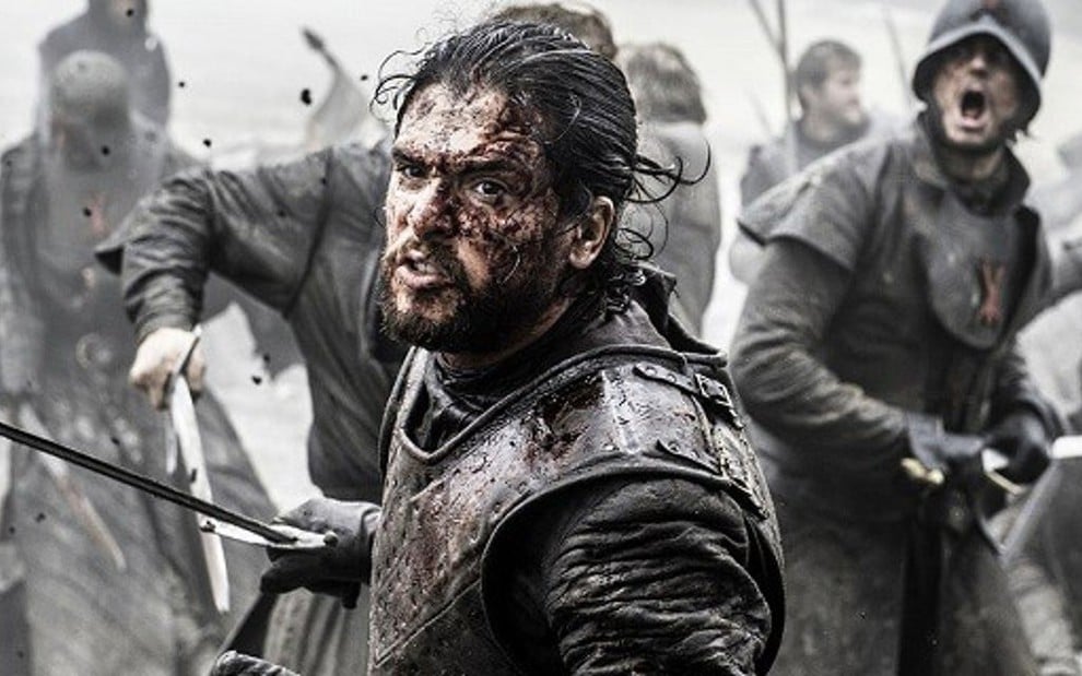 Kit Harington em Game of Thrones, série da HBO, parte de processo de fusão de US$ 85 bi - Divulgação/HBO