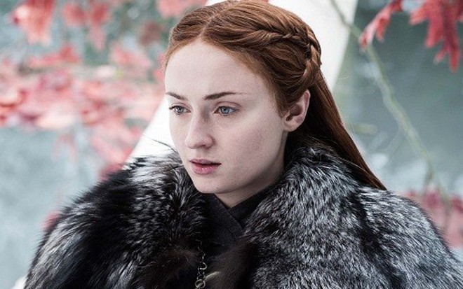 A atriz Sophie Turner no quarto episódio da sétima temporada de Game of Thrones - Divulgação/HBO