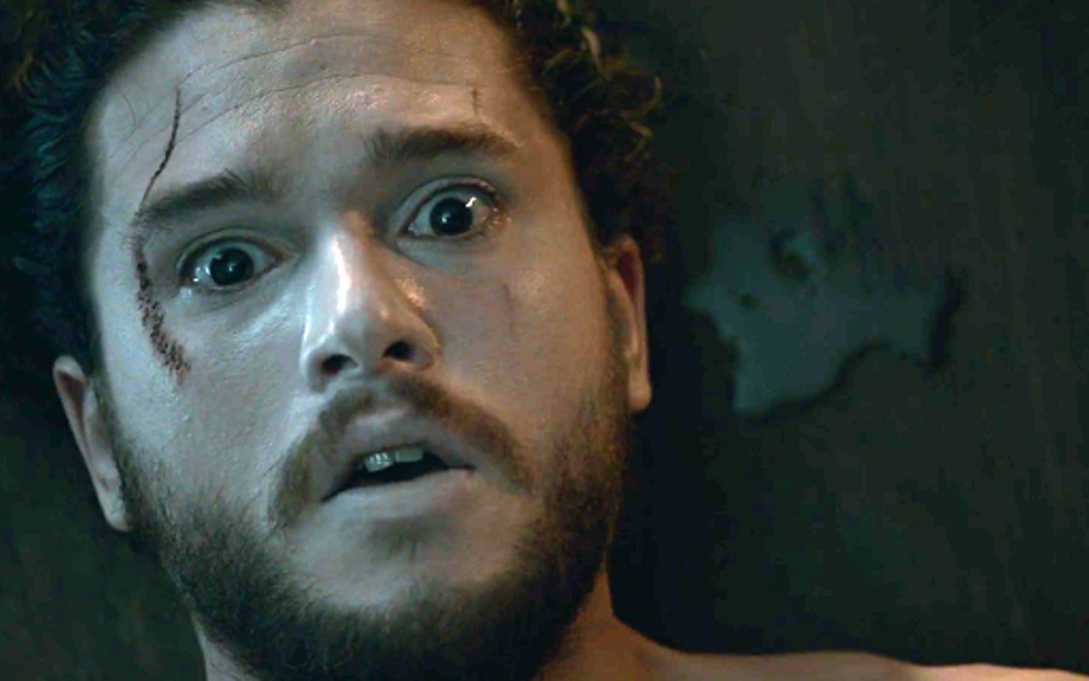 Kit Harington em Game of Thrones: personagem foi 'punido' por causa da beleza do ator - Reprodução/HBO