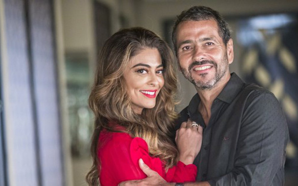 Maria da Paz (Juliana Paes) e Amadeu (Marcos Palmeira) surgirão mais velhos e com mudanças no visual - João Miguel Junior/TV Globo