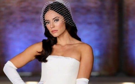 Vivi (Paolla Oliveira) vai surgir vestida de noiva para se casar no capítulo de segunda (15) de A Dona do Pedaço - Fotos: João Miguel Junior/TV Globo
