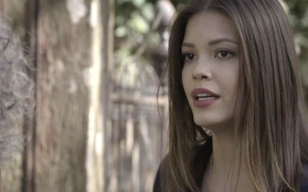 Cris (Vitória Strada) em cena; mocinha será dopada pela rival nesta semana na novela das seis da Globo - Reprodução/TV Globo