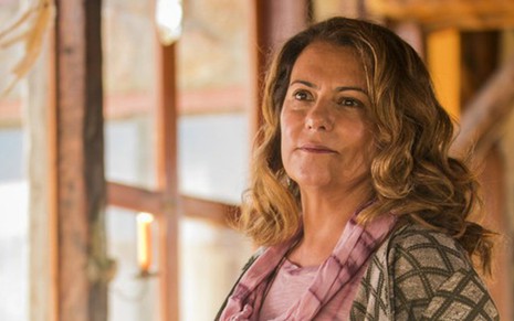 Patricya Travassos interpreta Edméia/Grace, mãe da vilã da novela das seis da Globo - João Miguel Junior/TV Globo