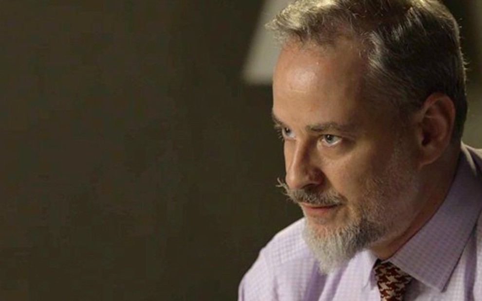 Eurico (Dan Stulbach) vai ser punido por ter se aliado à empresária por ganância na novela das nove - Reprodução/TV Globo