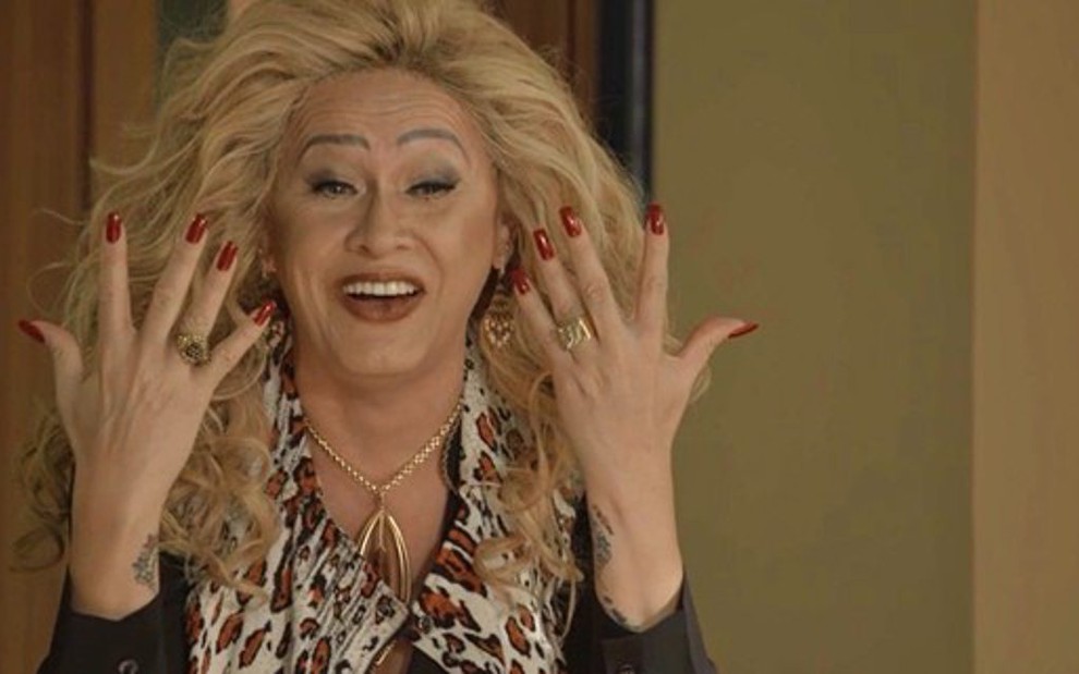 Marcos Paulo (Nany People) afirmará que teve a sua primeira vez após cirurgia sexual na novela - Reprodução/TV Globo