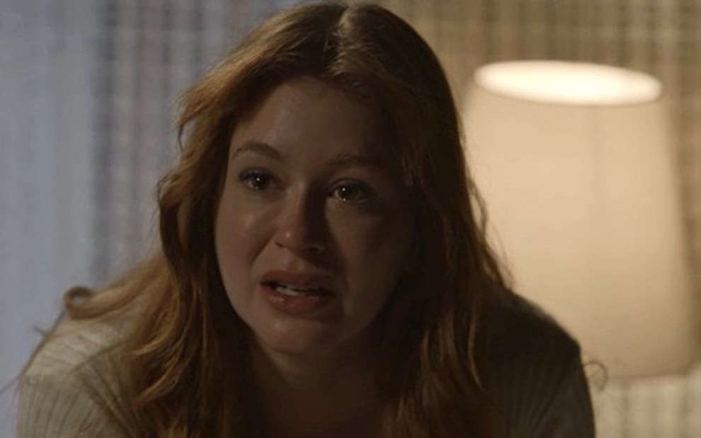 Luz (Marina Ruy Barbosa) ficará descontrolada quando o noivo falar que não vai mais casar com ela - Fotos: Reprodução/TV Globo