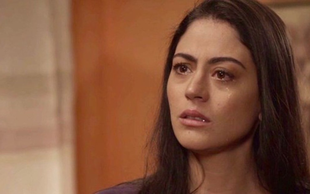 Waleska (Carol Castro) vai descobrir que mãe cometeu crime na novela das sete da Globo - Reprodução/TV Globo