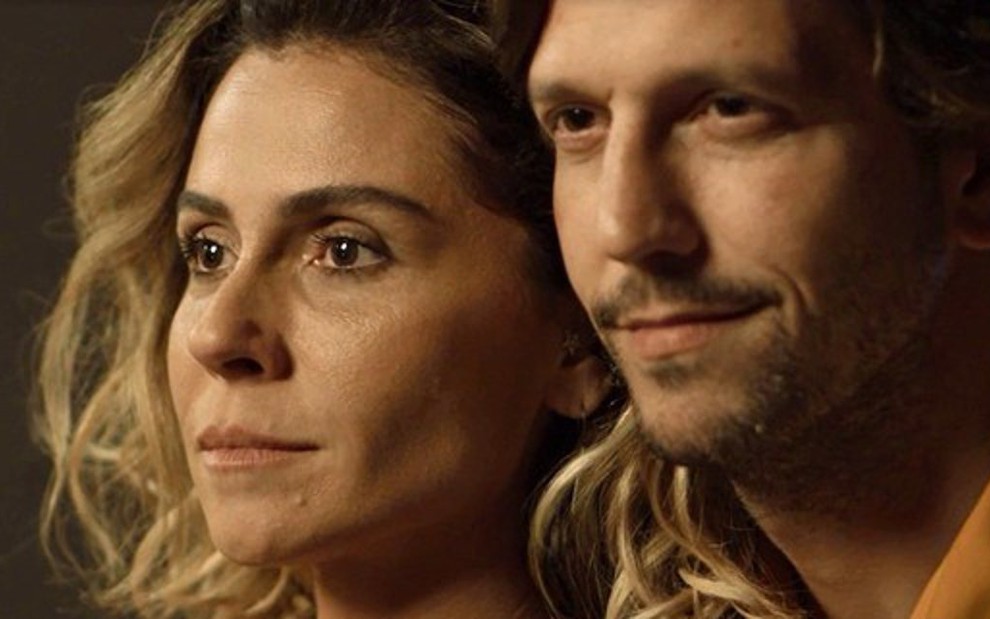 Luzia (Giovanna Antonelli) e Remy (Vladimir Brichta) repetirão cenas de O Outro Lado do Paraíso - Fotos: Reprodução/TV Globo