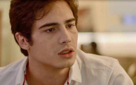 Valentim (Danilo Mesquita) em cena; adolescente ficará em choque com revelação de segredo - Reprodução/TV Globo