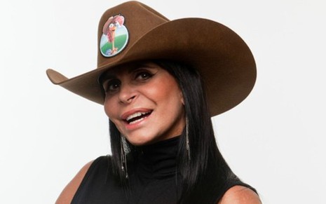 Gretchen participou de A Fazenda em 2012; Record tenta atrair anunciantes com a imagem da cantora - DIVULGAÇÃO/RECORD