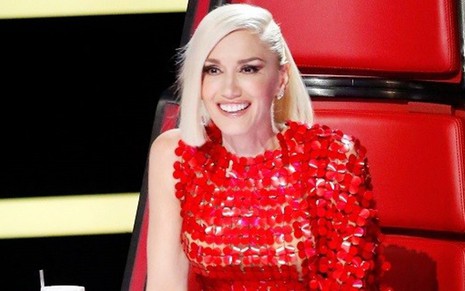 A cantora Gwen Stefani em imagem da nona temporada do The Voice norte-americano - Divulgação/NBC