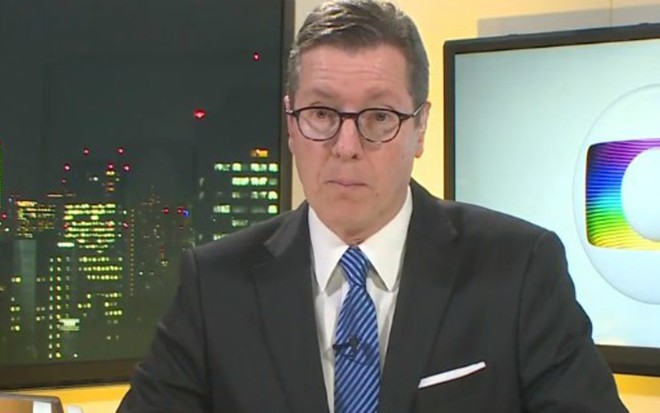 Marcio Gomes em entrada, diretamente de Tóquio, no Jornal Hoje da última quinta-feira (25) - Reprodução/TV Globo
