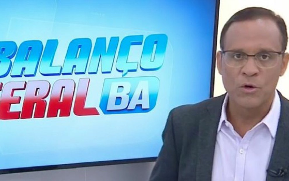 Apresentador do Balanço Geral em Salvador, José Eduardo Alves, o Bocão, foi convidado para a política - Reprodução/TV Itapoan