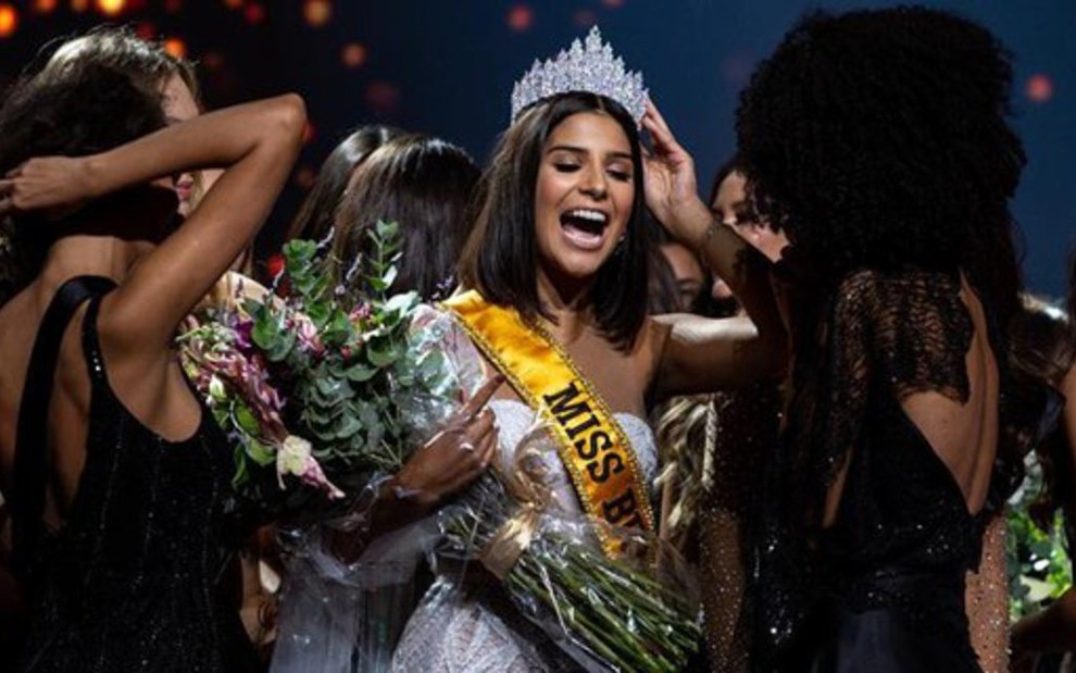 Júlia Horta foi coroada Miss Brasil em março deste ano; SBT a quer como âncora de telejornal - REPRODUÇÃO/INSTAGRAM