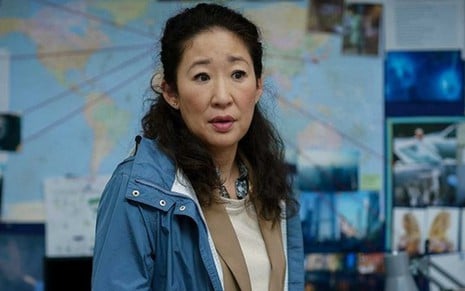 Sandra Oh (ex-Grey's Anatomy) em imagem da série Killing Eve; elogiado drama britânico chega ao Brasil  - Imagens: Divulgação/BBC