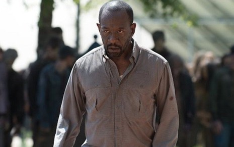 O ator Lennie James no oitavo episódio da sexta temporada de The Walking Dead - Divulgação/AMC