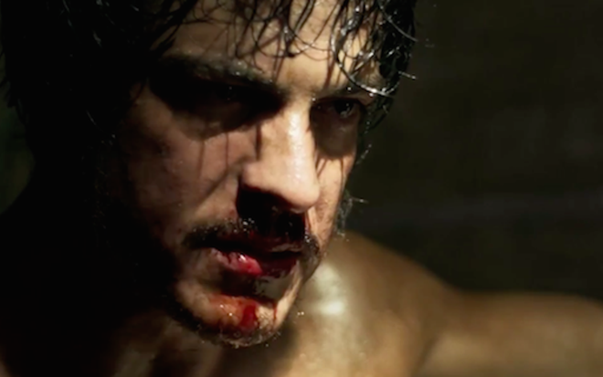 O ator Mateus Solano interpreta Rubião na novela Liberdade, Liberdade, da Globo  - Reprodução/TV Globo