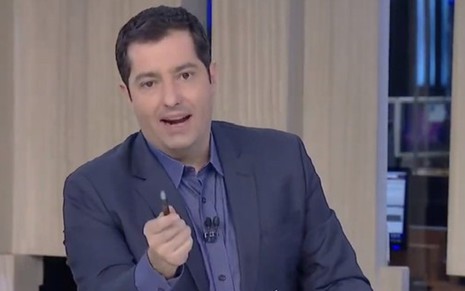 Ex-apresentador da Globo que se demitiu ao vivo sofre para ter novo emprego  e denuncia 'boicote' - Lance!