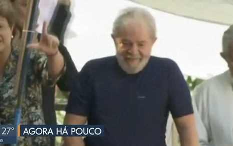 Dilma Rousseff e Lula em imagem exclusiva da TVT que a Globo editou e exibiu sem autorização - Reprodução/TV Globo