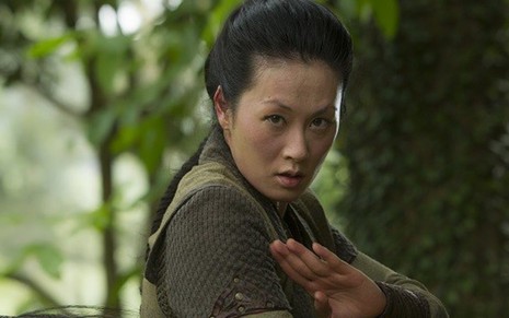 A atriz Olivia Cheng em cena de episódio da segunda temporada de Marco Polo - Divulgação/Netflix