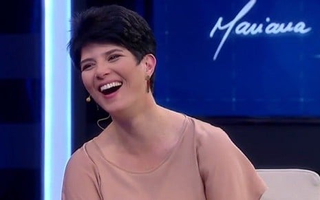 Mariana Godoy no seu programa de entrevistas de sexta-feira (11): bom ibope no novo horário  - Reprodução/RedeTV!