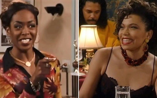 Tichina Arnold (à esq.) e Tisha Campbell na série Martin, que completa um quarto de século - Reprodução/Fox